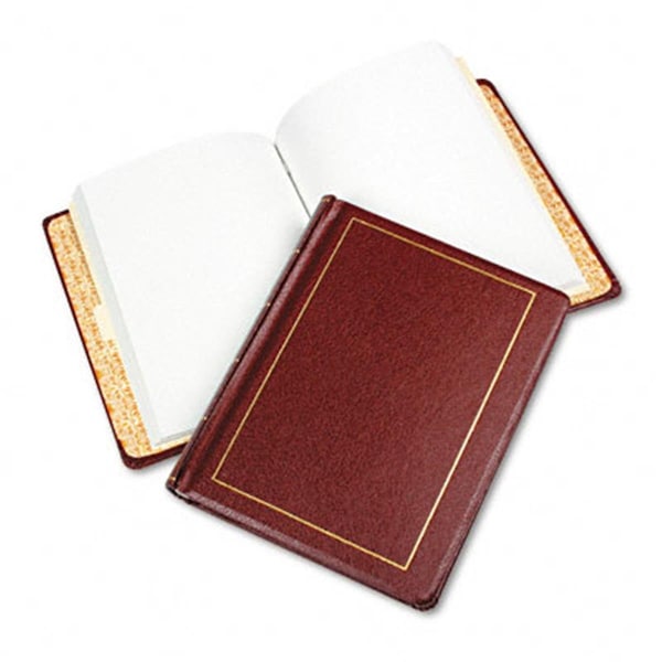 Tosafos Looseleaf Minute Book- Red Leather-Like Cover- 125 Pages- 8 1/2 x 11 TO731544 - main